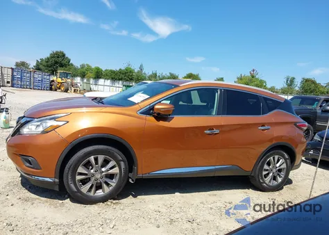 2015 Nissan Murano Sl from USA, damaged, VIN 5N1AZ2MH6FN212866